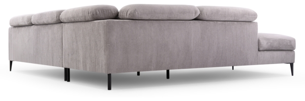 AX LIVING Ecksofa grau Jolandi Couch L Form XXL Ecksofa 300 cm breit L Bild 5
