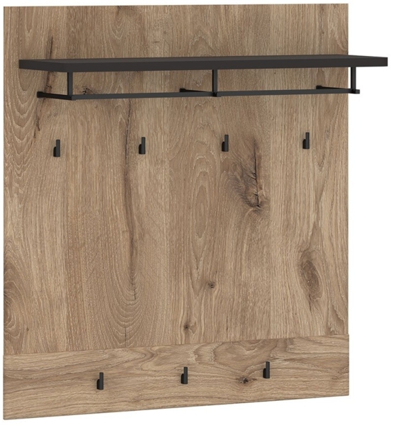 Wandpaneel Grainau / Grano, Holzwerkstoff, Holzfarben, 93 x 101 x 33 cm