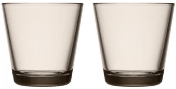 Iittala Kartio Glas - 21 cl - Leinen - 2 Stück 1051119