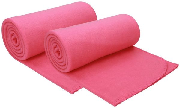 Wohndecke 2 Stück Fleecedecken Kuscheldecken Größe 130x170 cm, Betz