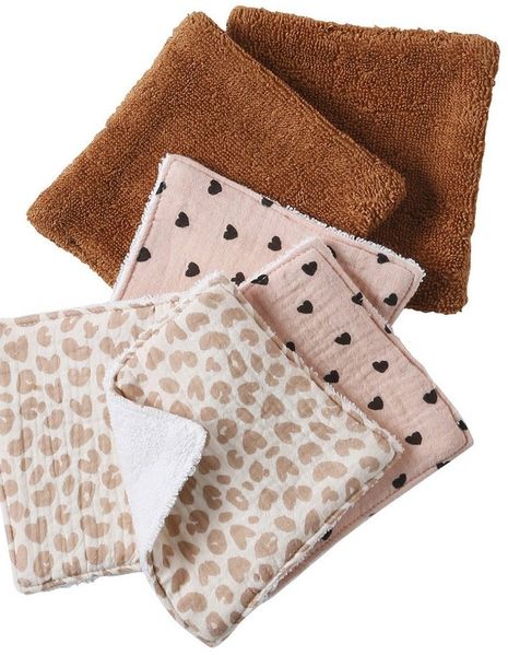vertbaudet Waschlappen Baby-Feuchttücher, 6er-Pack