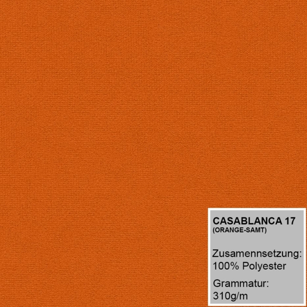 Polsterbett VALI-OM 180x200 ohne Matratze, Bettkasten und Lattenrost. Farbe: Orange 17 Bild 3