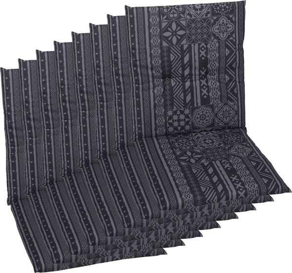 GO-DE Sitzauflage, (Set, 8 Auflagen), für Niederlehner