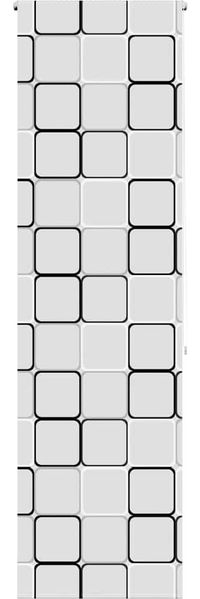vidaXL Duschrollo 70x240 cm Stoffbreite 66 cm 4014921 Bild 2