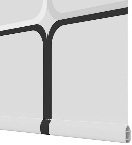 vidaXL Duschrollo 70x240 cm Stoffbreite 66 cm 4014921 Bild 12