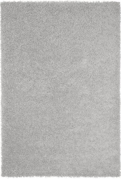 Vimoda Hochflor-Teppich prime, Shaggy Langflor, Uni Grau, Rund, Höhe: 30 mm, Läufer, Teppich Wohnzimmer, Schlafzimmer, Esszimmer