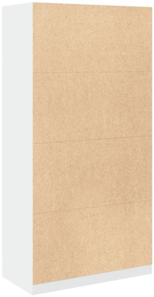 vidaXL Kleiderschrank Weiß 100x50x200 cm Holzwerkstoff 3307801 Bild 5