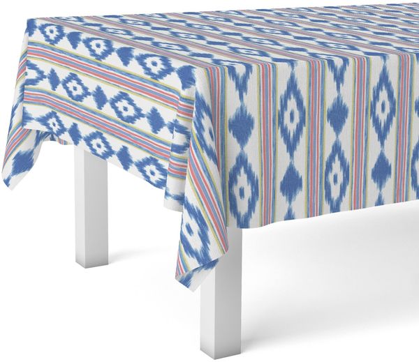 Martina Home Wachstuch-Tischdecke Mallorqui, Mehrfarbig, 140x140 cm