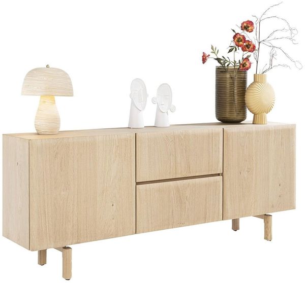 Sideboard Azulo, Holz, Holzfarben, 200 x 80 x 42 cm