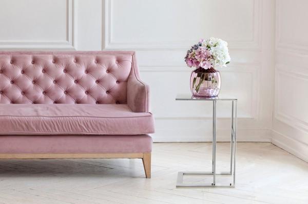 Beistelltisch Sten 125 Silber