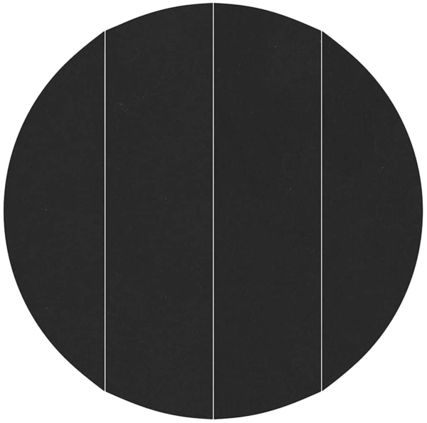 vidaXL Bodenfolie für Pools Schwarz Ø 458 cm Vliesstoff 42009117