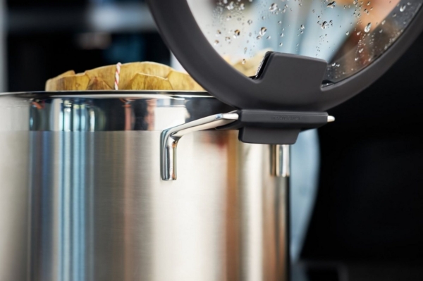 RÖSLE Topf-Set Silence® Pro Topfset 6tlg, Edelstahl / Silikon Bild 2