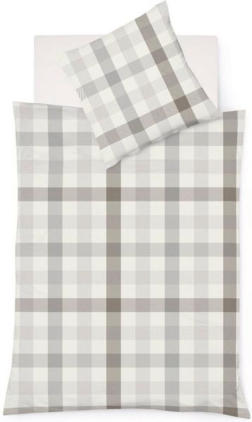 fleuresse Bettwäsche Lech 3742, Flanell, 2 teilig, Edelflanell, Baumwolle, in Gr. 135x200, 155x220, 200x200cm