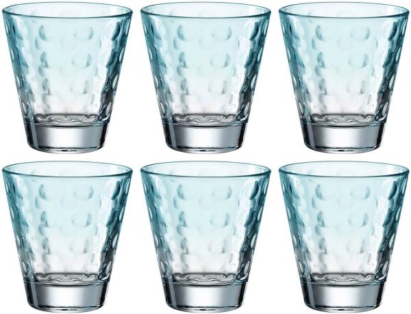 LEONARDO Gläser-Set OPTIC, Glas, 215 ml, 6-teilig