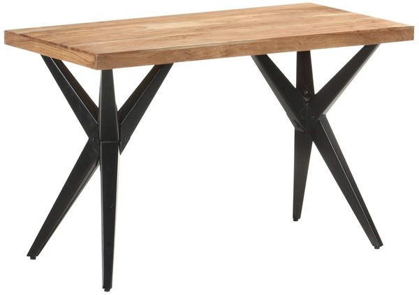 vidaXL Esstisch 120x60x76 cm Massivholz Akazie 323559