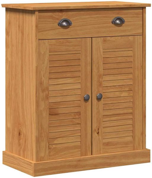 vidaXL Badezimmermöbel-Set mit Regal VIGO 2 pcs Braun und Honigbraun 3328541 Bild 6