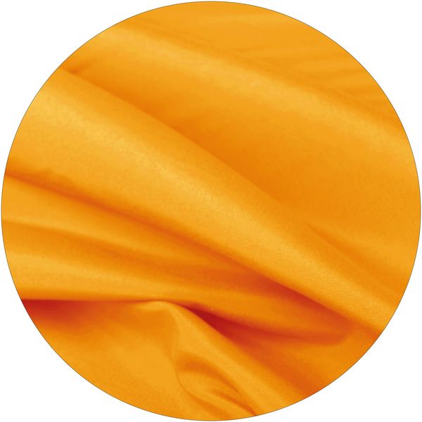 Bestlivings Blickdichte, Gardine mit Ösen, in vielen Größen und Farben Hellorange 140x175 cm Bild 10