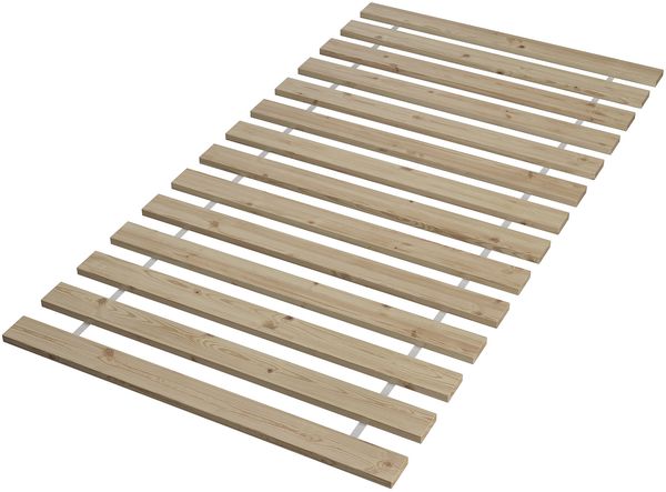Erst-Holz Seniorenbett extra hoch mit Rollrost, Massivholz Kiefer, 100x200 Bild 11