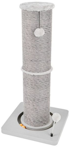 Canadian Cat Company Kratzsäule Kratzstamm Carla, mit 82cm-hoher Kratzsäule Ø20cm, ca. 40 x 40 x 86 cm