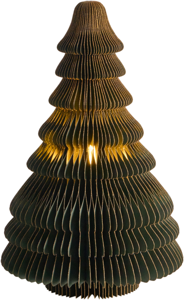 Weihnachtsdekoration LED ANDAN Weihnachtsbaum 41 cm Grün