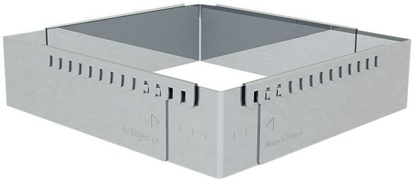 de Buyer 3013.20 Kuchenform Quadratisch Edelstahl Edelstahl 200 mm 200 mm