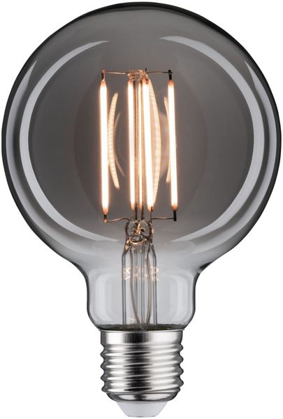 1879 Filament 230V LED Globe G95 E27 360lm 8W 1800K dimmbar Rauchglas