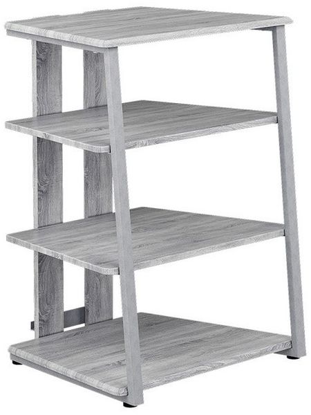 Vicco Bücherregal Tonar, Grau, 61 x 78 cm 4 offene Ablageflächen, 1-tlg.