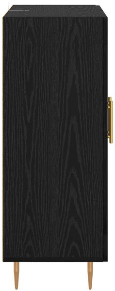 vidaXL Sideboard Schwarz Eichen-Optik 69,5 x 34 x 90 cm 881596 Bild 7