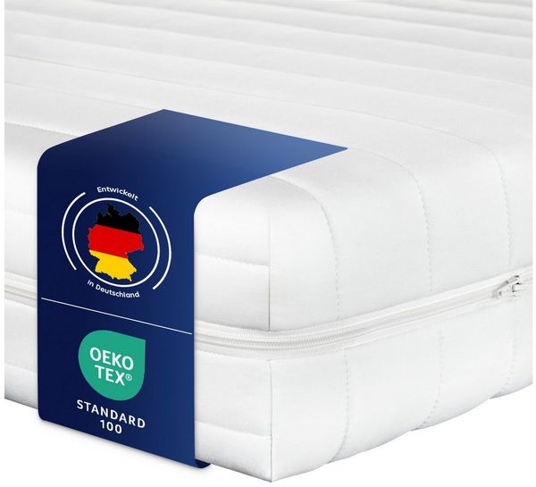 Komfortschaummatratze HydroVital-Spa - Wendematratze mit zwei Liegeseiten H2&H3, Träumegut24, 11 cm hoch, verschiedene Größen und Höhen