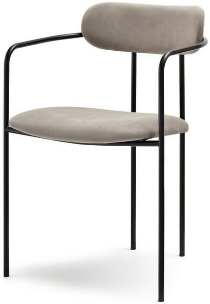 Compleo Stuhl minimalistischer Esszimmerstuhl MALI, Metallrahmen