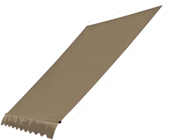Quick Star Klemmmarkise Ersatzdach für Balkonmarkise 200cm / 250cm / 300cm, in mehrere Farben (1-St) Die Frontschlaufe ist passend für Stangen mit Durchmesser bis zu 28mm.
