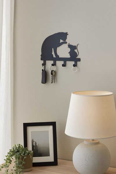 Hakenleiste "Katz und Maus"