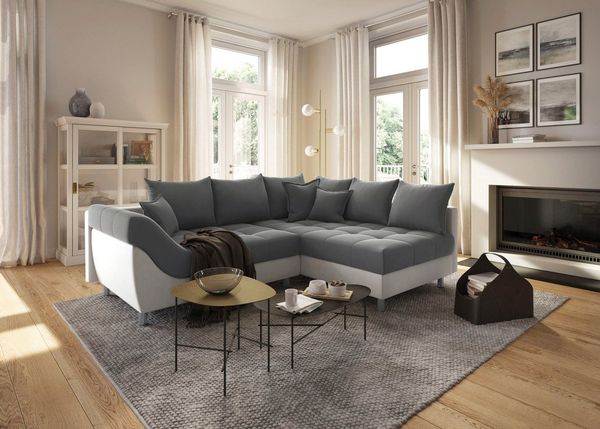 COLLECTION AB Ecksofa Innsbruck L-Form, inklusive Federkern, Recamiere links oder rechts montierbar