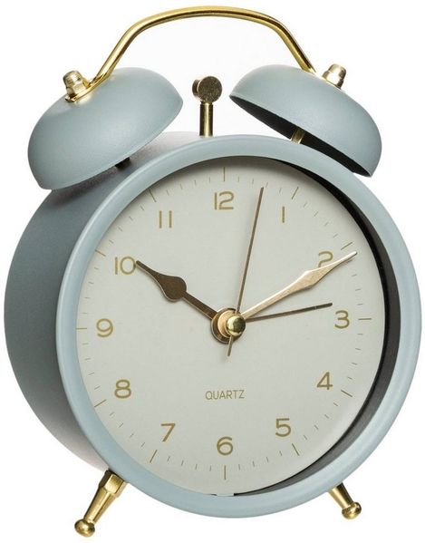 Atmosphera Créateur d'intérieur Uhr Wecker mit goldenen Uhrzeigern