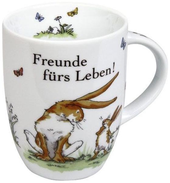 Könitz Weißt Du Eigentlich Becher, Freunde Fürs Leben, Kaffeebecher, Tasse, Porzellan, 355 ml, 1111030776