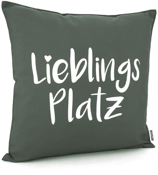 heimtexland Dekokissen Outdoorkissen Garten Deko Outdoor Kissen Maritim, schmutz- und wasserabweisend