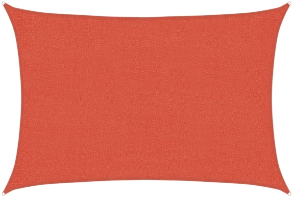 vidaXL Sonnensegel 160 g/m² Terrakottarot 2x3 m HDPE 311337