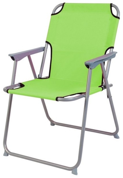 Campingstuhl Klappstuhl Stoff Lime Grün Bild 2