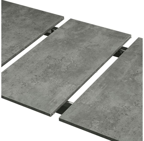 B&D home Esstisch LIO, Metallgestell schwarz oder weiß, ausziehbar, 4-6 Personen Bild 3