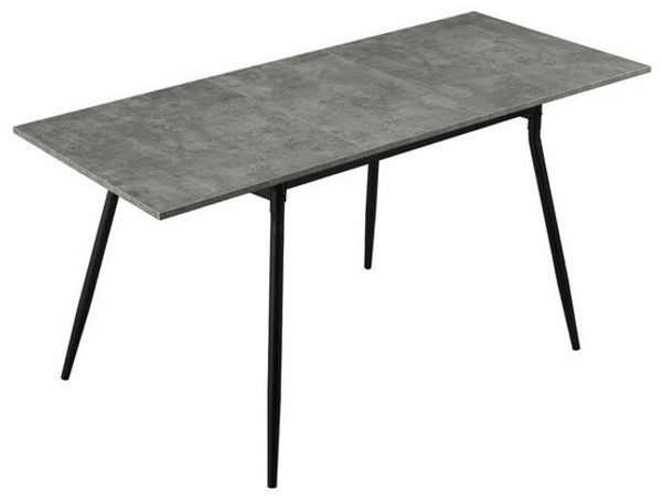B&D home Esstisch LIO, Metallgestell schwarz oder weiß, ausziehbar, 4-6 Personen Bild 4