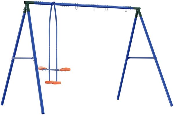 vidaXL Schaukelgestell für draußen mit Schwebesitz für bis zu 4 Kinder 42041290