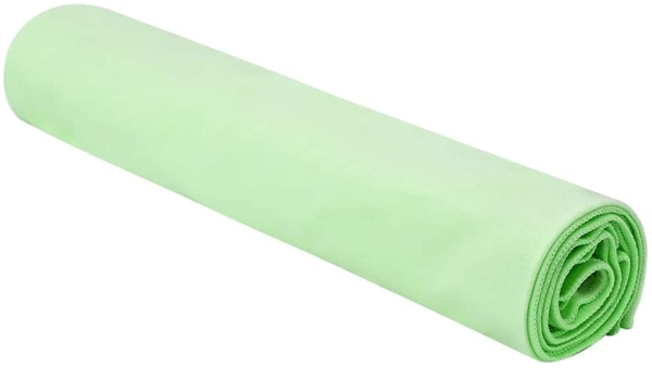 vidaXL Sporthandtücher 2 pcs Grün 140 x 70 cm Polyester und Polyamid 42011479