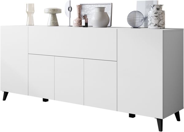 Kommode Parsea 180 (Farbe: Weiß)