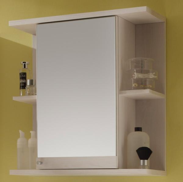 Spiegelschrank >Paignton< in Sibiu-Lärche - 66x69x22cm (BxHxT)