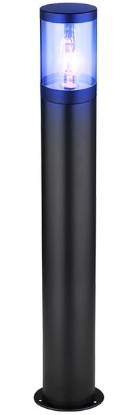 RGB LED Stehleuchte, Sensor, schwarz, App Steuerung, H 80 cm