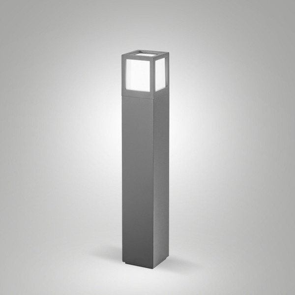 Fabas Luce 6537-10-294 Pollerleuchte Smuk 65cm dunkelgrau IP54 Bild 1