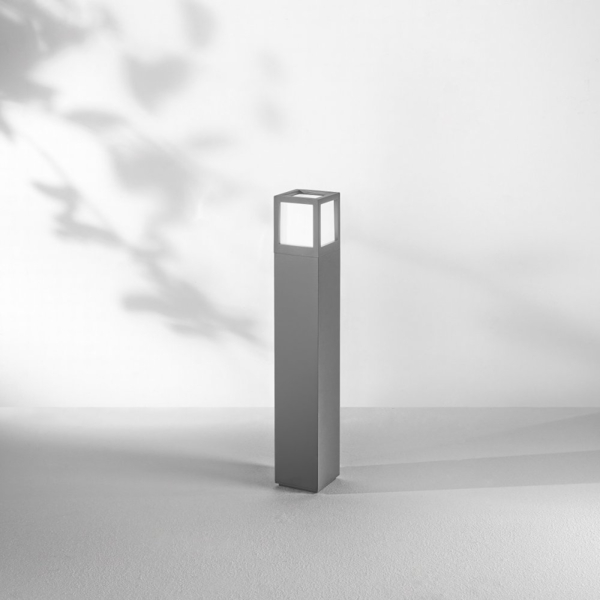 Fabas Luce 6537-10-294 Pollerleuchte Smuk 65cm dunkelgrau IP54 Bild 2