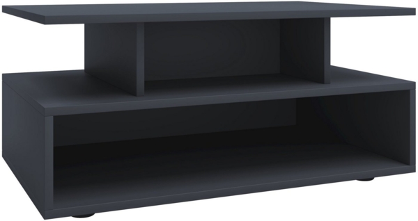 VCM Beistelltisch & Couchtisch Esila 919397 Anthrazit H. 40 x B. 80 x T. 50 cm Bild 3