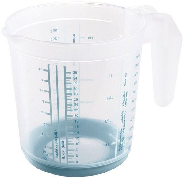 keeeper Messbecher Messkanne Massimo 1L nordic blue, Ø13,5x14 cm, Kunststoff, (1-St)