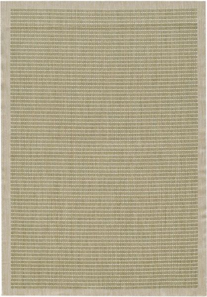 KADIMA DESIGN Outdoorteppich DAFNE Wetterfest UV-Beständig Balkon Waschbar Strapazierfähig Uni, Läufer, Höhe: 3 mm, Grün, 60x100 cm, Balkonteppich Fußbodenheizung Waschbar